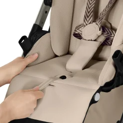 Cybex Poussette tout terrain Balios S Lux Châssis Taupe/Siège Almond Beige