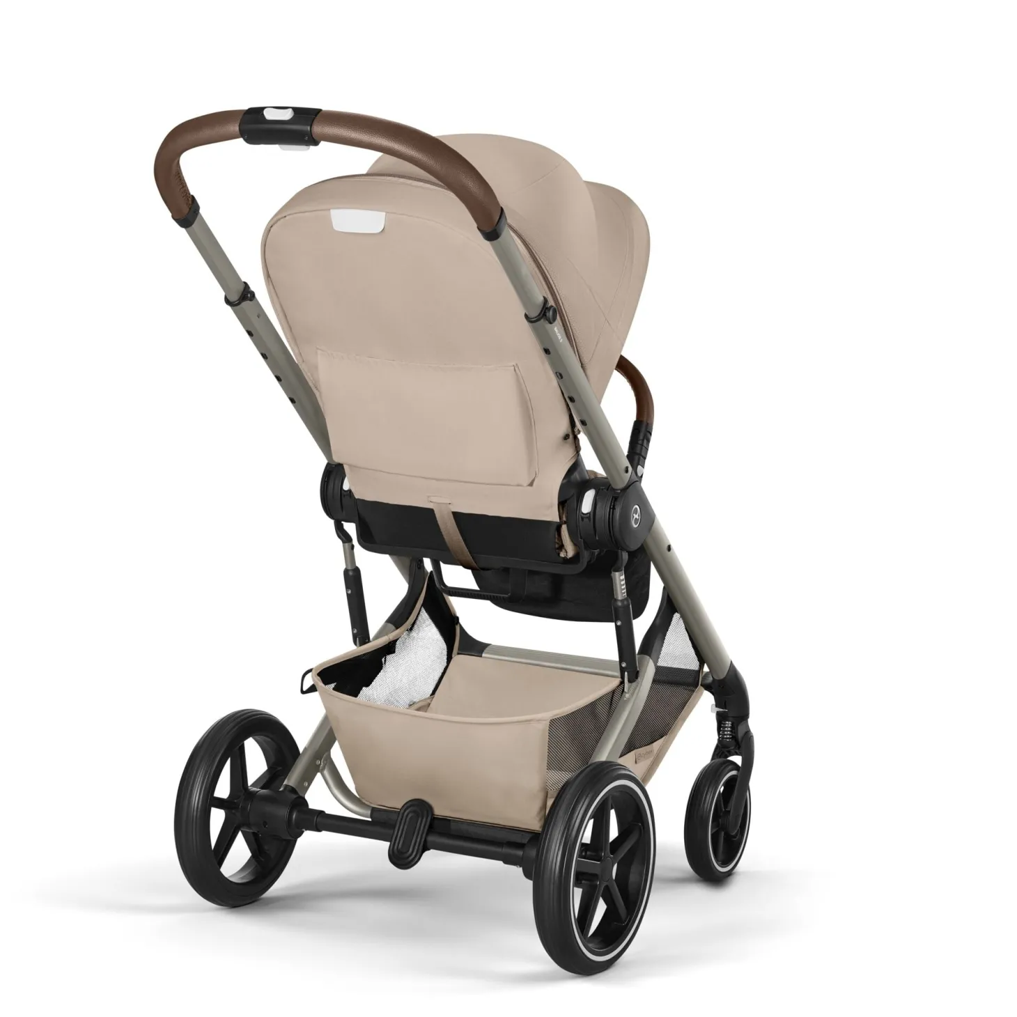 Cybex Poussette tout terrain Balios S Lux Châssis Taupe/Siège Almond Beige
