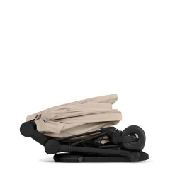 Cybex                    Poussette ultra-compacte Coya Confort     Châssis Matt Black / Cozy Beige