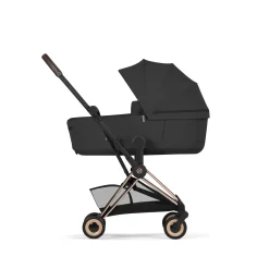 Cybex                    Poussette ultra-compacte Coya Confort     Châssis Rose Gold / Sepia Black