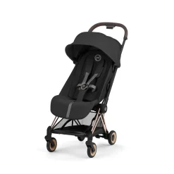 Cybex Poussette ultra-compacte Coya Confort Châssis Rose Gold / Sepia Black