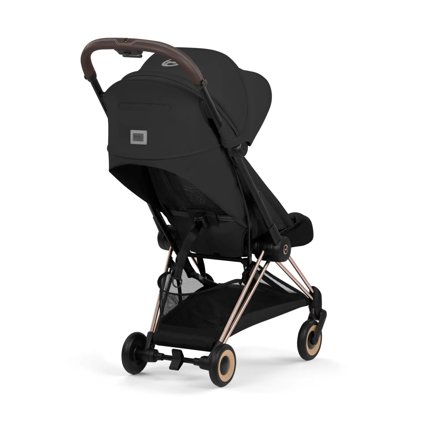 Cybex Poussette ultra-compacte Coya Confort Châssis Rose Gold / Sepia Black