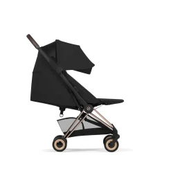 Cybex Poussette ultra-compacte Coya Confort Châssis Rose Gold / Sepia Black