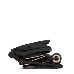 Cybex Poussette ultra-compacte Coya Confort Châssis Rose Gold / Sepia Black