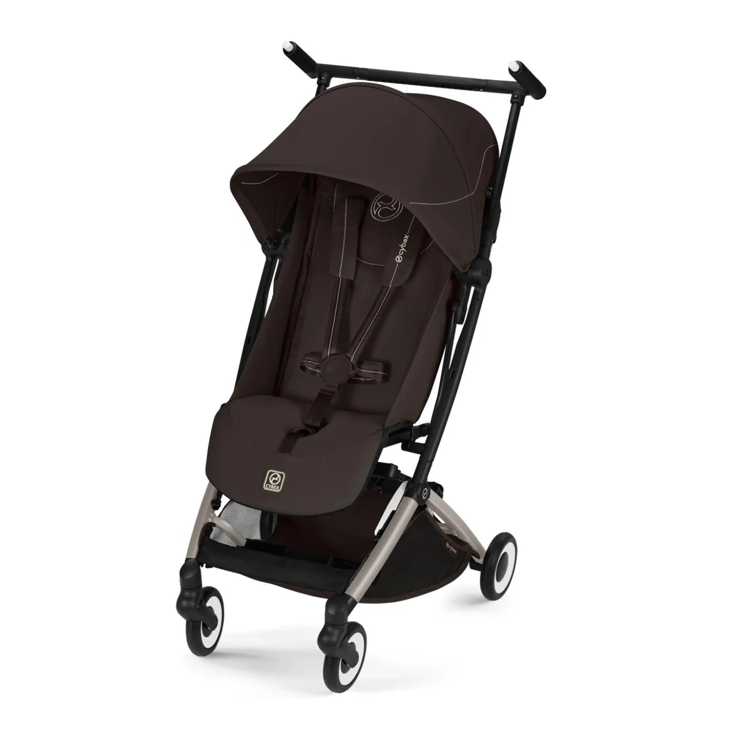 Cybex Poussette Ultra Compacte Libelle Châssis Taupe - Chocolate Brown