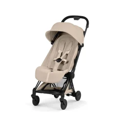 Cybex Poussette ultra-compacte Coya Style Châssis Matt Black / Cozy Beige