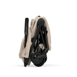 Cybex Poussette ultra-compacte Coya Style Châssis Matt Black / Cozy Beige