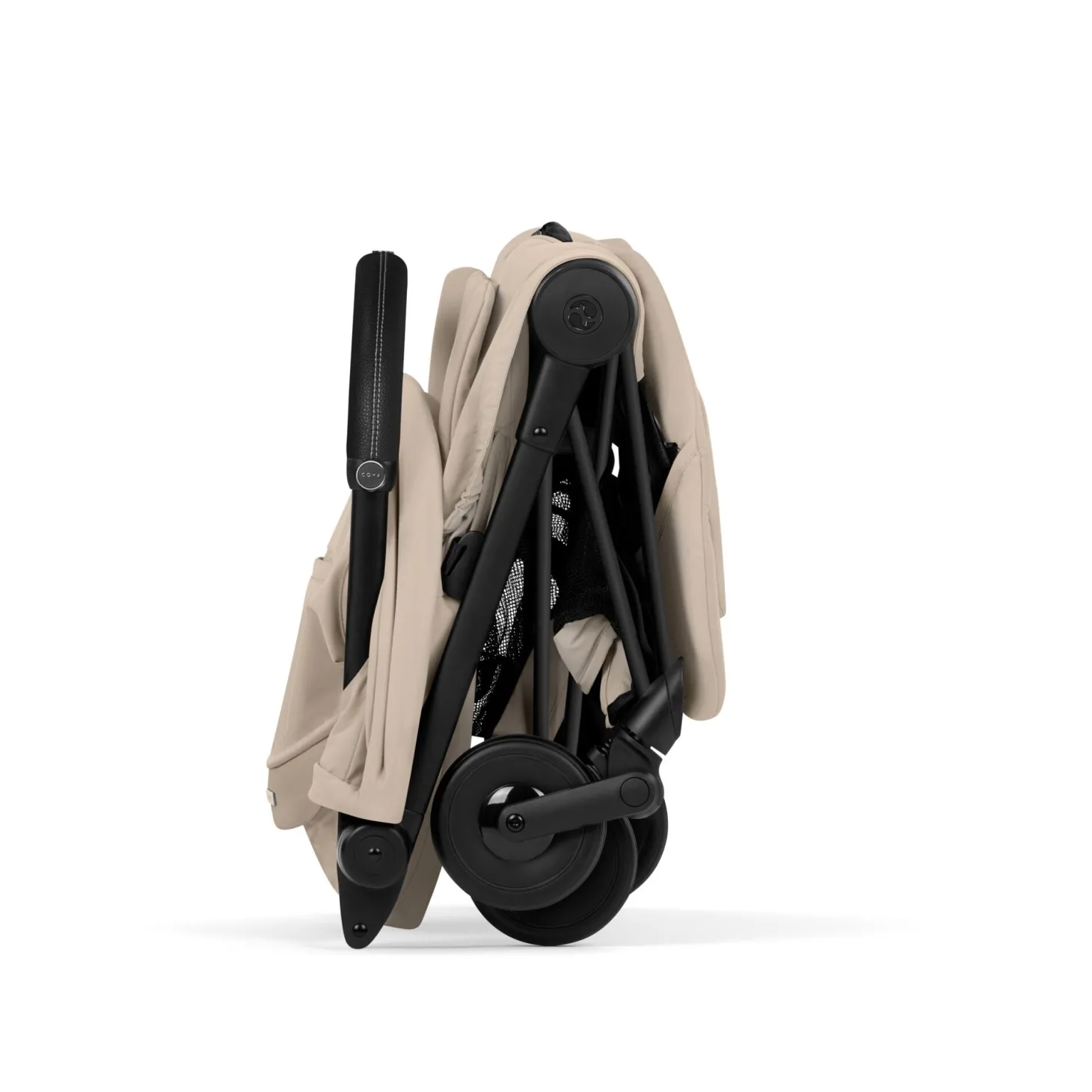 Cybex Poussette ultra-compacte Coya Style Châssis Matt Black / Cozy Beige