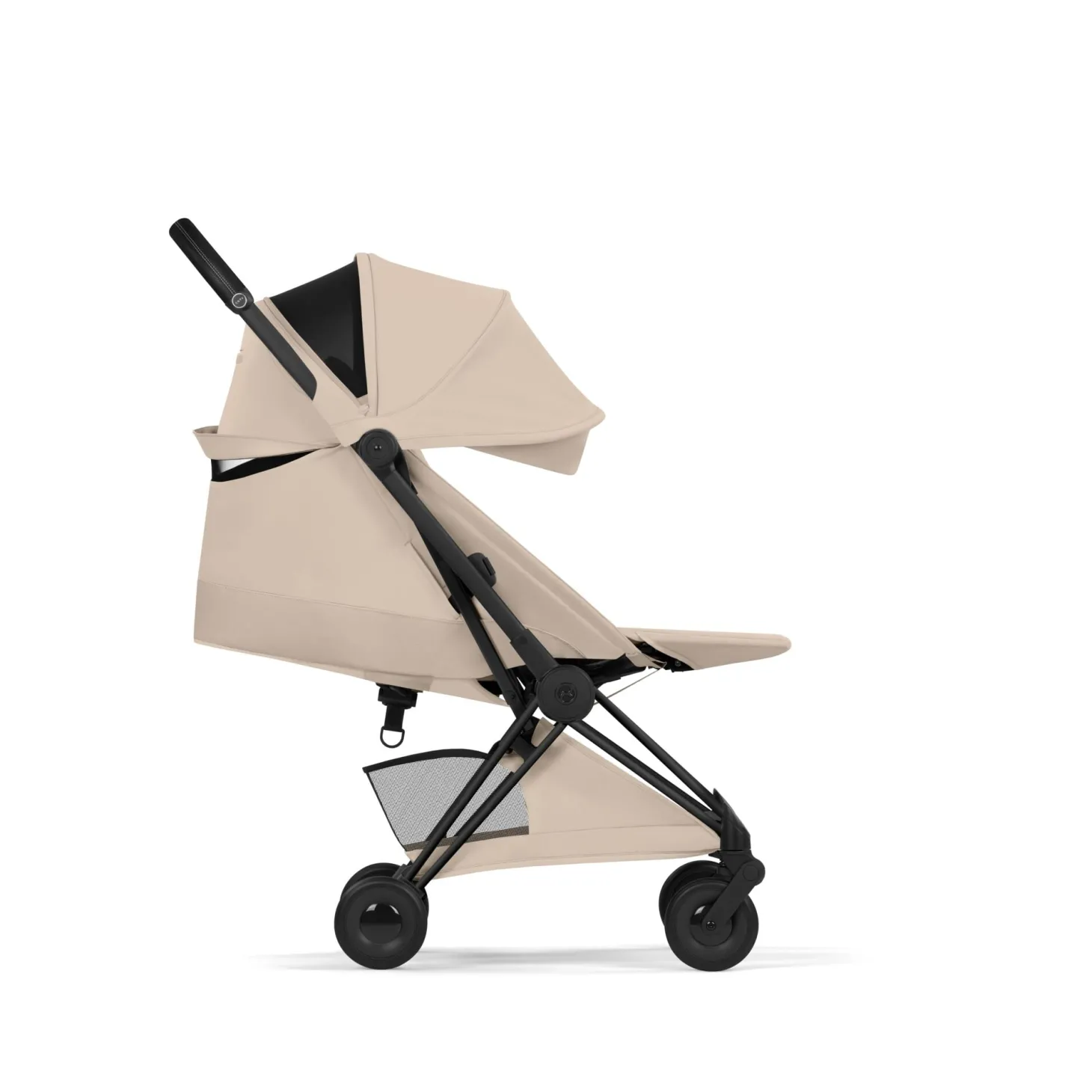 Cybex Poussette ultra-compacte Coya Style Châssis Matt Black / Cozy Beige