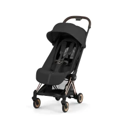 Cybex                    Poussette ultra-compacte Coya Style     Châssis Rose Gold / Coconut Brown