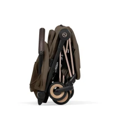 Cybex                    Poussette ultra-compacte Coya Style     Châssis Rose Gold / Coconut Brown