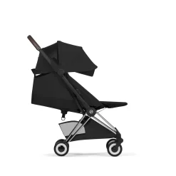 Cybex                    Poussette ultra-compacte Coya Style     Châssis Chrome / Sepia Black