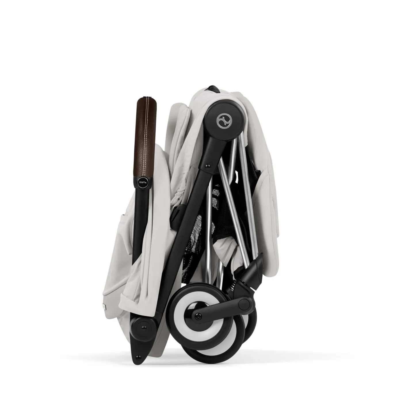 Cybex Poussette ultra-compacte Coya Style Châssis Chrome / City Grey