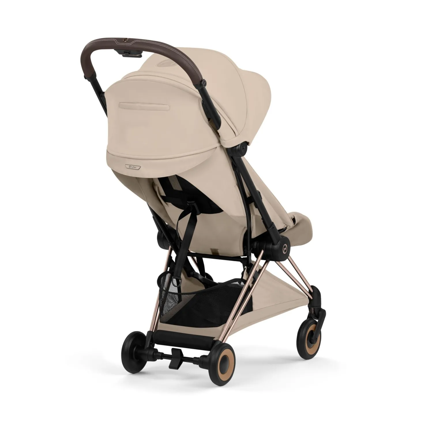Cybex Poussette ultra-compacte Coya Style Châssis Rose Gold / Cozy Beige