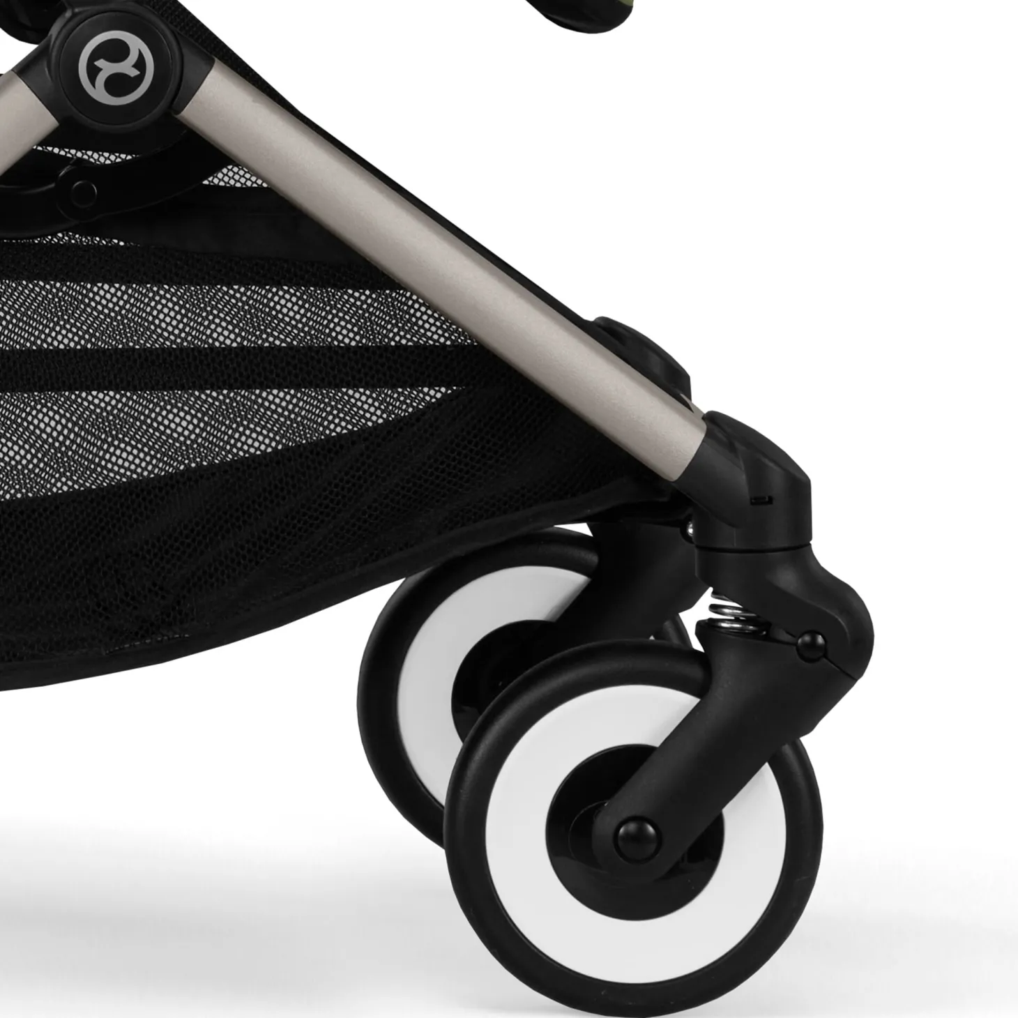Cybex Poussette ultra compacte Orfeo 2 Châssis Taupe/Siège Moss Green