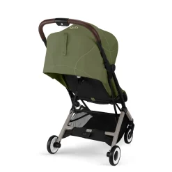Cybex Poussette ultra compacte Orfeo 2 Châssis Taupe/Siège Moss Green
