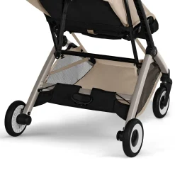 Cybex                    Poussette Ultra Compacte Orfeo     Châssis Taupe - Almond Beige