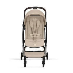 Cybex                    Poussette Ultra Compacte Orfeo     Châssis Taupe - Almond Beige