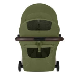 Cybex                    Poussette Ultra Compacte Orfeo     Châssis Taupe - Moss Green