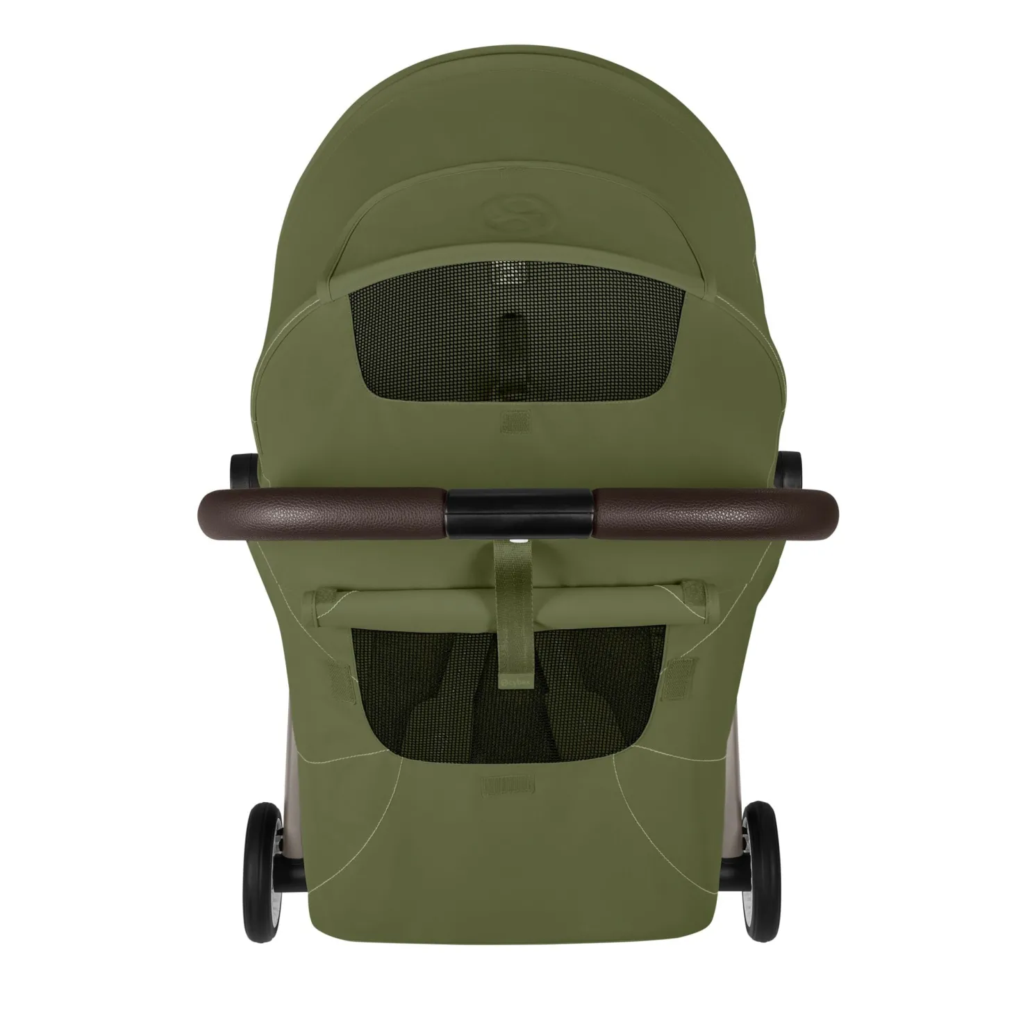 Cybex Poussette Ultra Compacte Orfeo Châssis Taupe - Moss Green