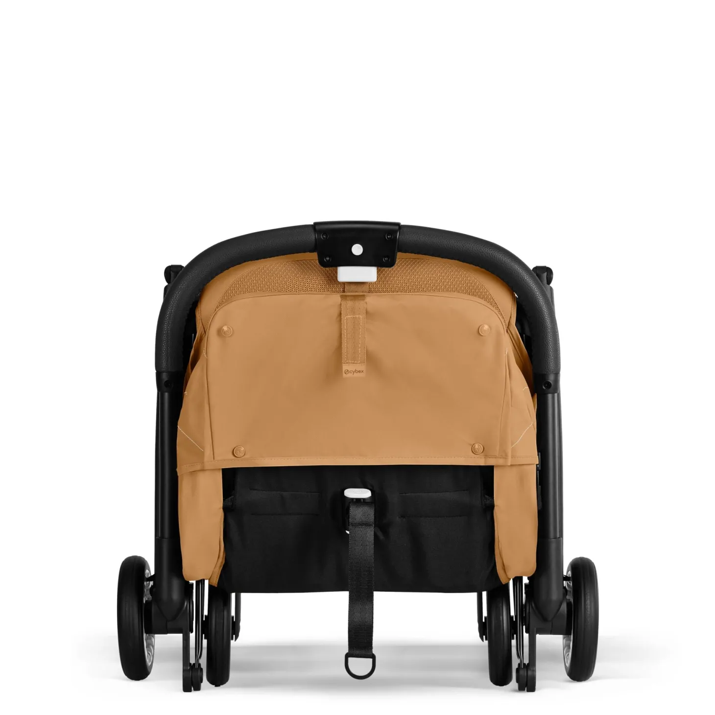 Cybex Poussette Ultra Compacte Orfeo Châssis Black - Cinnamon Yellow