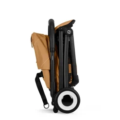 Cybex Poussette Ultra Compacte Orfeo Châssis Black - Cinnamon Yellow