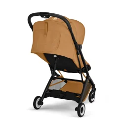 Cybex Poussette Ultra Compacte Orfeo Châssis Black - Cinnamon Yellow