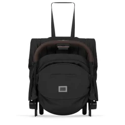 Cybex Poussette ultra-compacte avec nacelle pliable Duo Coya Matt Black / Cozy Beige