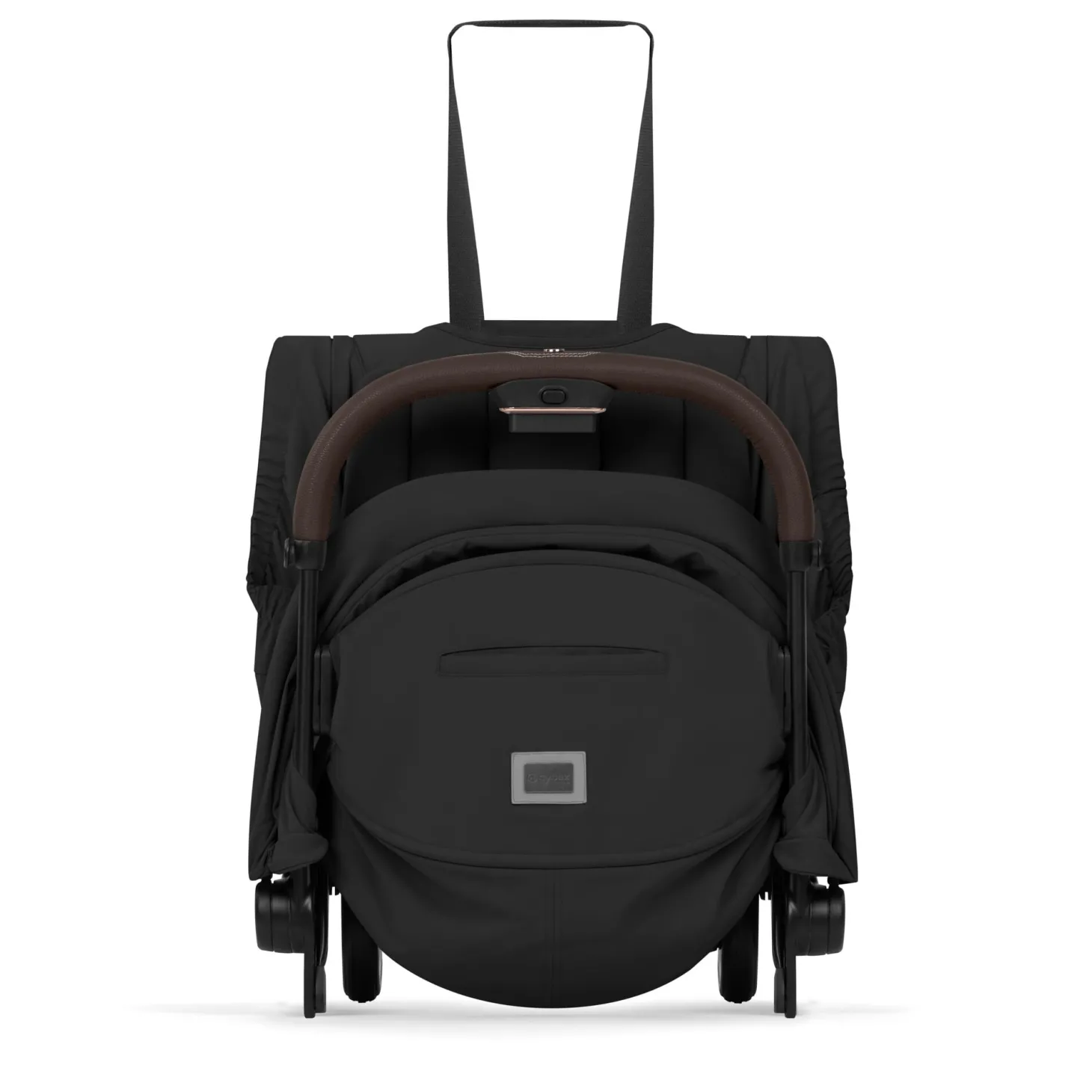 Cybex Poussette ultra-compacte avec nacelle pliable Duo Coya Matt Black / Cozy Beige