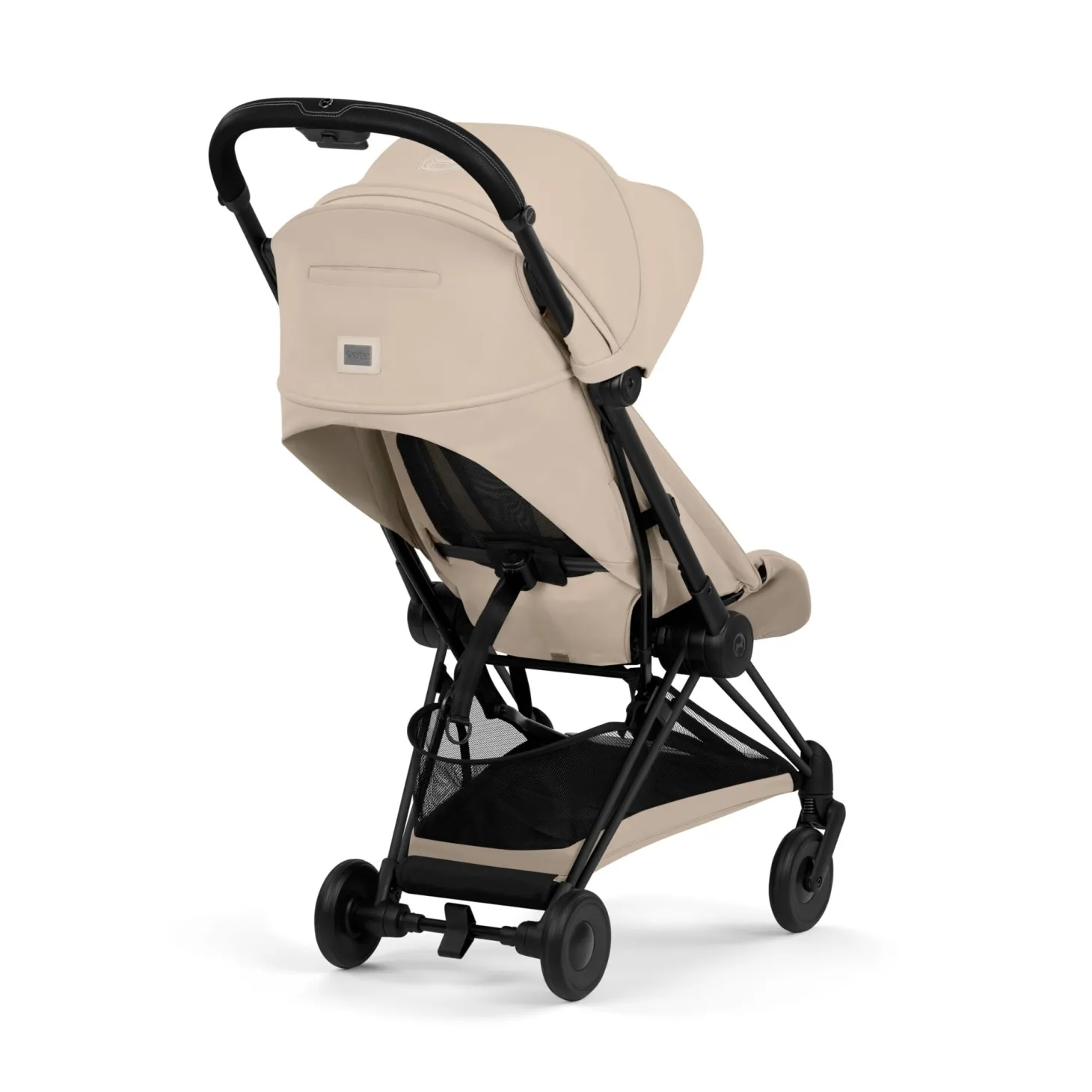 Cybex Poussette ultra-compacte avec nacelle pliable Duo Coya Matt Black / Cozy Beige