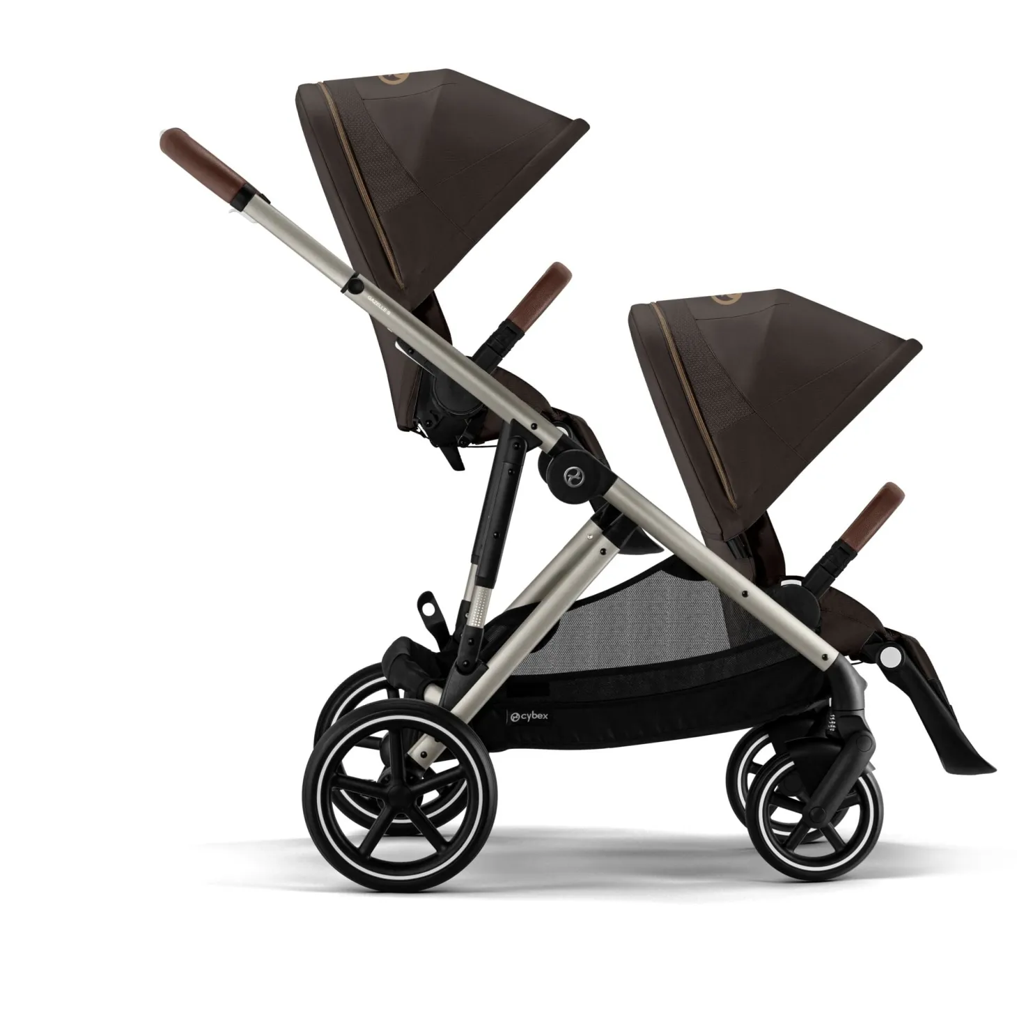 Cybex Second Siège Gazelle S Taupe/Chocolate Brown
