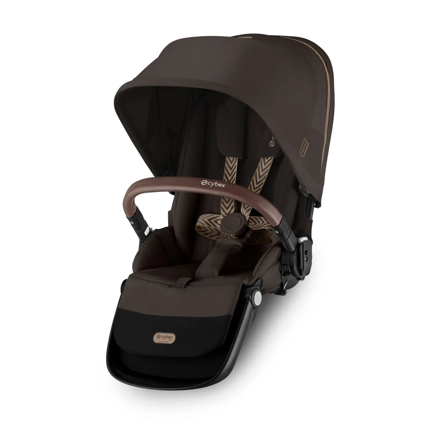 Cybex Second Siège Gazelle S Taupe/Chocolate Brown