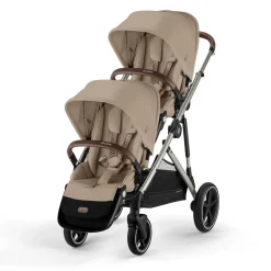 Cybex                    Second siège poussette Gazelle S    Almond Beige