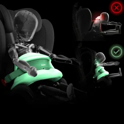 Cybex Siège Auto Pallas G3 avec Bouclier Fog Grey