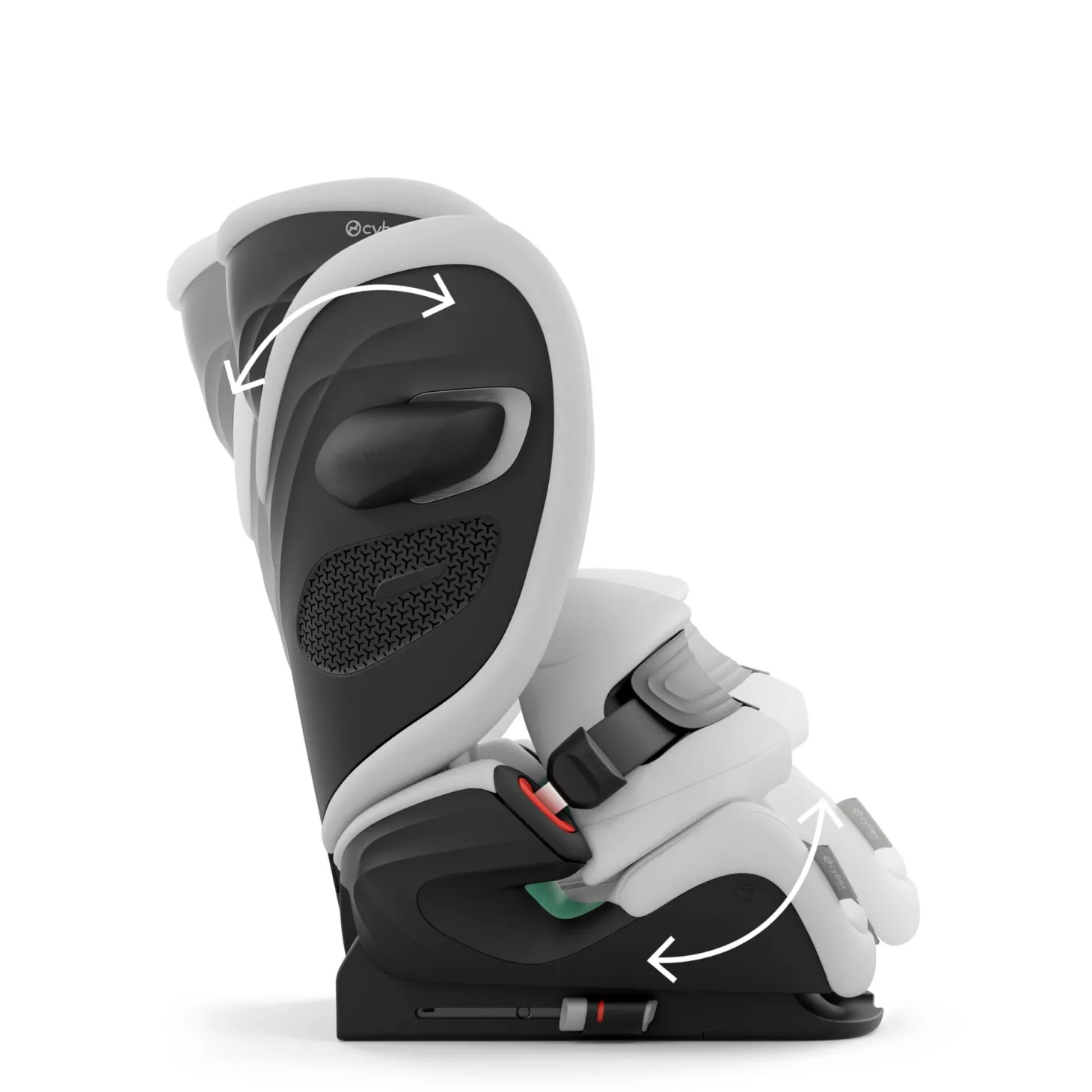 Cybex Siège Auto Pallas G3 avec Bouclier Fog Grey