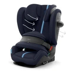 Cybex Siège Auto Pallas G3 tissu Plus avec Bouclier Ocean Blue