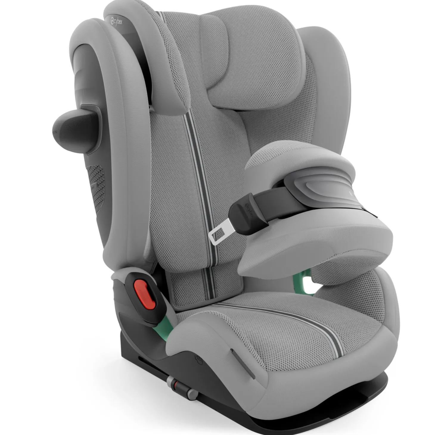 Cybex Siège Auto Pallas G3 tissu Plus avec Bouclier Stone Grey
