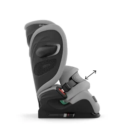 Cybex Siège Auto Pallas G3 tissu Plus avec Bouclier Stone Grey