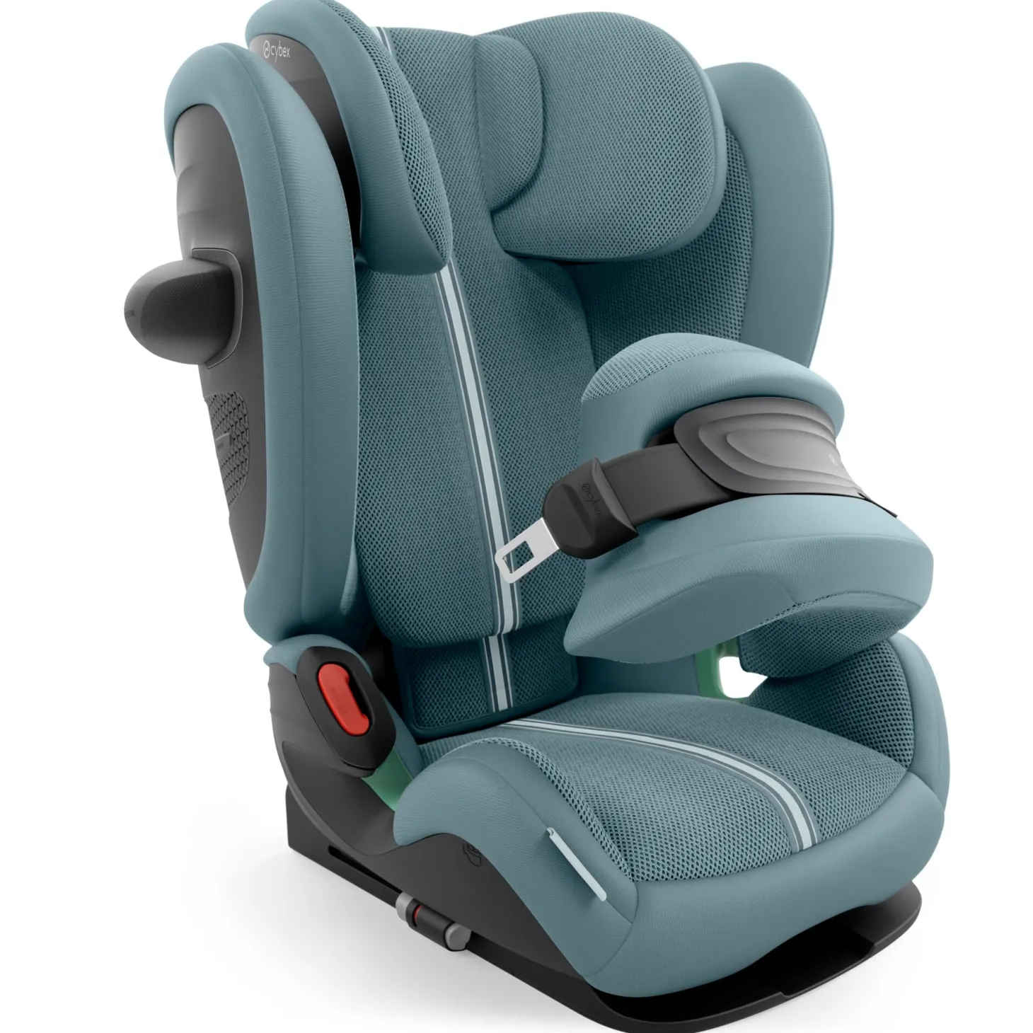 Cybex Siège Auto Pallas G3 tissu Plus avec Bouclier Stormy Blue