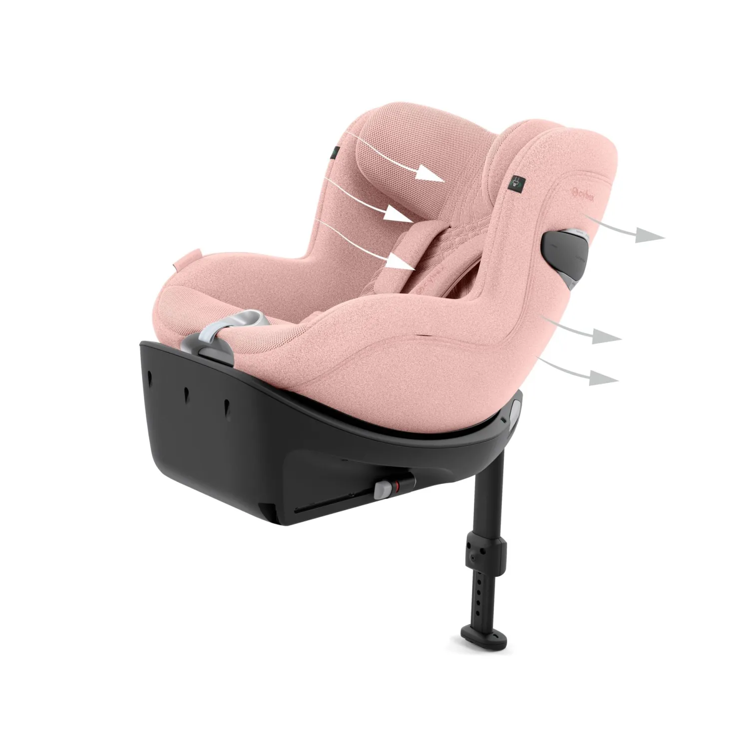 Cybex Siège auto Sirona Ti Plus Peach Pink