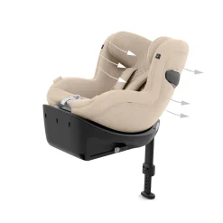 Cybex                    Siège auto Sirona Ti Plus    Cozy Beige