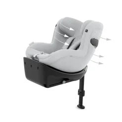 Cybex Siège auto Sirona Ti Plus Platinum White