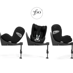 Cybex                    Siège Auto Sirona T i-Size    Sepia Black