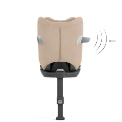 Cybex                    Siège Auto Sirona T i-Size Tissu Plus    Cozy Beige