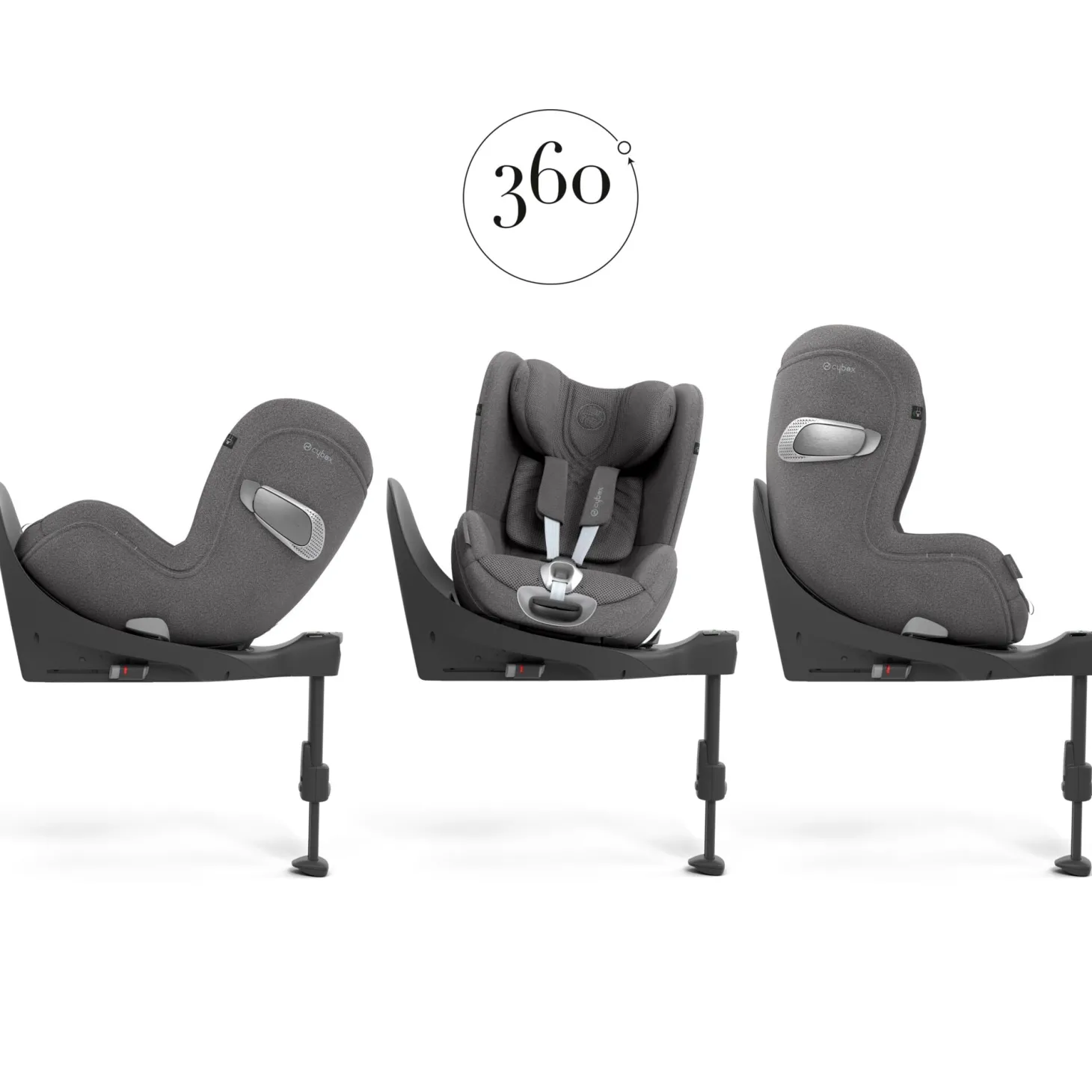 Cybex Siège Auto Sirona T i-Size Tissu Plus Mirage Grey