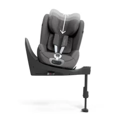 Cybex Siège Auto Sirona T i-Size Tissu Plus Mirage Grey