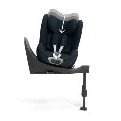 Cybex                    Siège Auto Sirona T i-Size Tissu Plus    Nautical Blue
