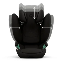 Cybex Siège auto Solution G2 i-Fix Magic Black
