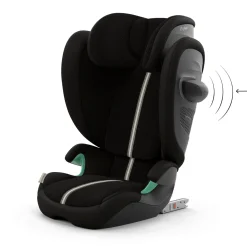 Cybex Siège auto Solution G2 i-Fix Tissu Plus Moon Black