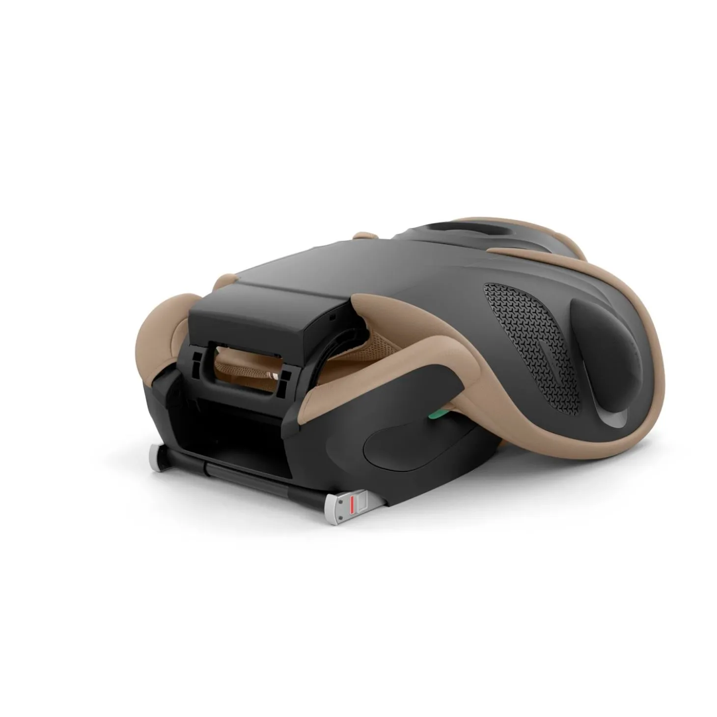 Cybex Siège auto Solution G2 i-Fix Tissu Plus Almond Beige